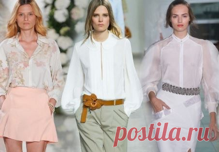 Модные блузки 2018 года | Я- Штучка