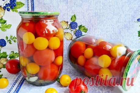 Помидоры с алычой