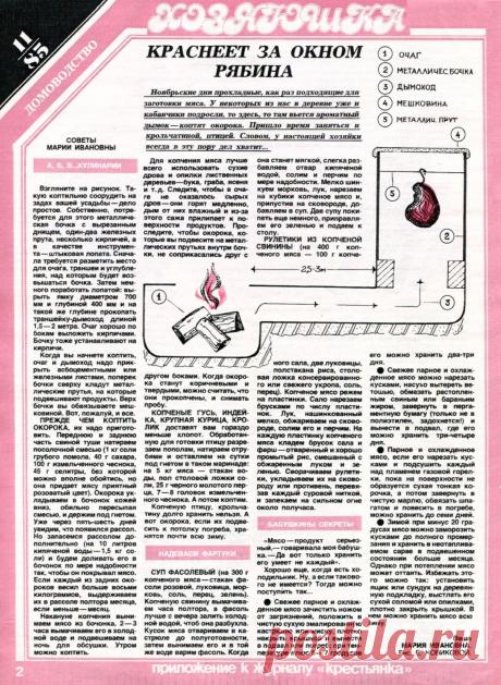 Копчение мяса