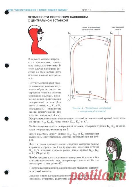 Как моделировать и шить капюшон?