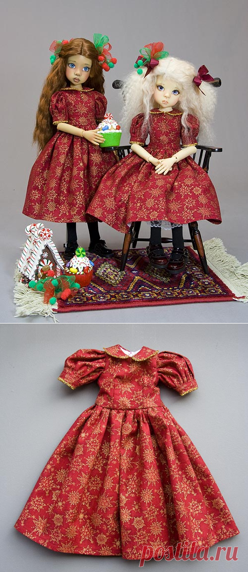 Kaye Wiggs Dress Pattern - Tutorials - Antique Lilac