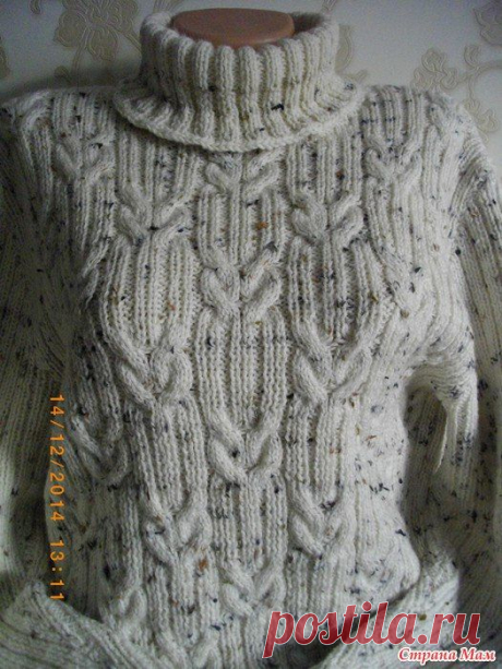 Интересный узор с косами — DIYIdeas