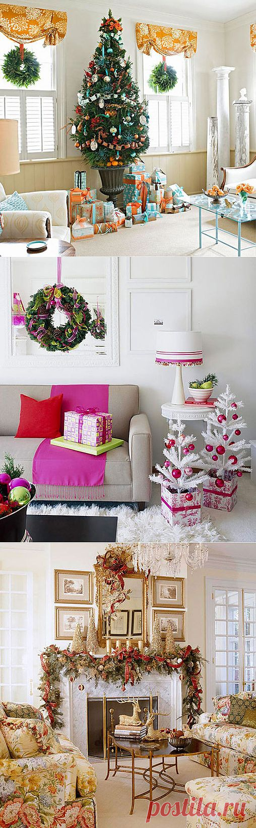 Интересные идеи для украшения интерьера к Новому году