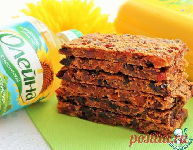 Фитнес-батончики – кулинарный рецепт