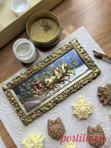 Форма пластиковая для шоколада "Русская зима" ТортДеко 133763485 купить за 443 ₽ в интернет‑магазине Wildberries