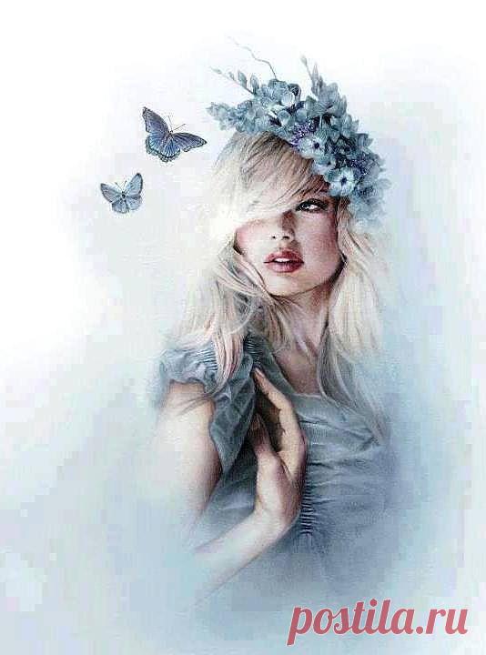 Не гляди на меня с упреком.Я презрения к тебе не таю.Но люблю я твоей взор с поволокою и лукавую кротость твою.(Есенин) (волшебная страна книг к.н.)