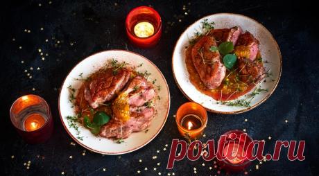 Утиные грудки в апельсиновом соусе, пошаговый рецепт с фото