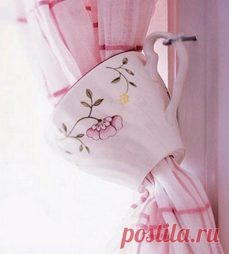 Подхваты для штор. 20 идей