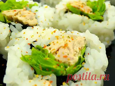 Моробоши Бейкед Туна Ролл - myrolls.ru - 1000 рецептов суши и роллов