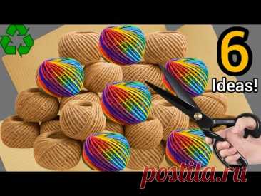 6 безумных идей для джутовых корзин, которые вы никогда раньше не видели / Рукоделие