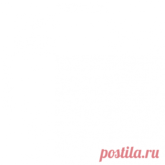 Вяжем крючком очаровательный коврик.