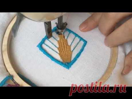 Вышивка - Ажурная сетка - Гусиная лапка