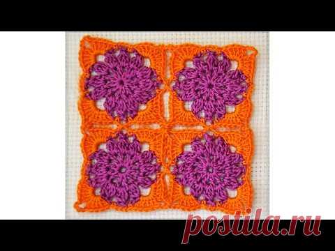 МК двухцветный узор. Второй цвет вяжется безотрывно - Вязание - Страна Мам