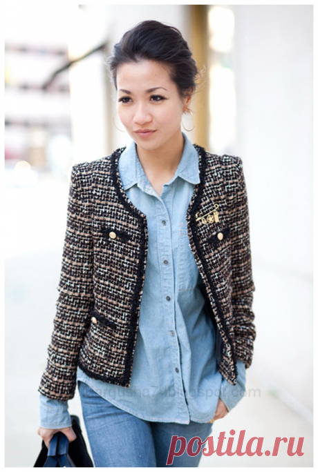 Коробка увлечений: Имитация тканого полотна.Модели одежды