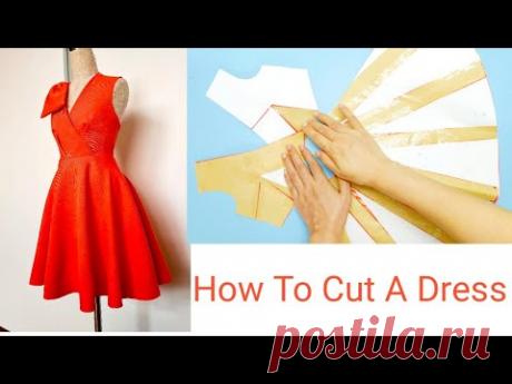 Thiết Kế Áo Xếp Ly Ngực Tuyệt Đẹp| How To Cut A Dress