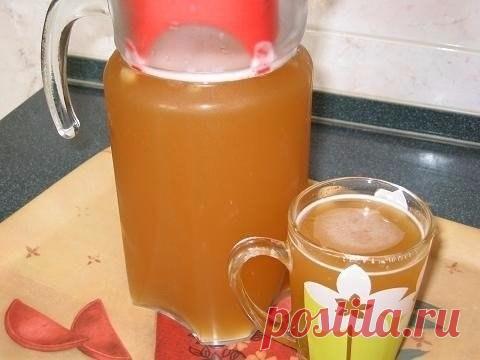 Домашний квас без заморочек - быстро и вкусно: