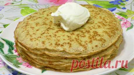 Сметут за 5 минут! Супер рецепт очень Вкусных Блинчиков с Луком. Блины Луковые на кефире.