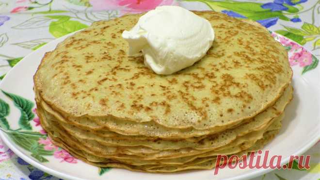 Сметут за 5 минут! Супер рецепт очень Вкусных Блинчиков с Луком. Блины Луковые на кефире.