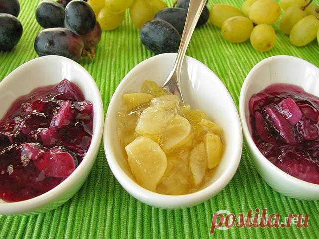 Варенье из винограда: рецепт для светлых и темных сортов