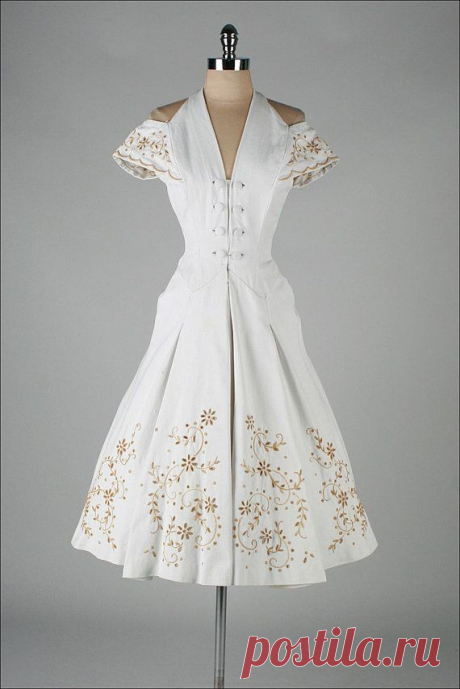 vintage dress- stunning - mcloveinstyle vintage dress- stunning