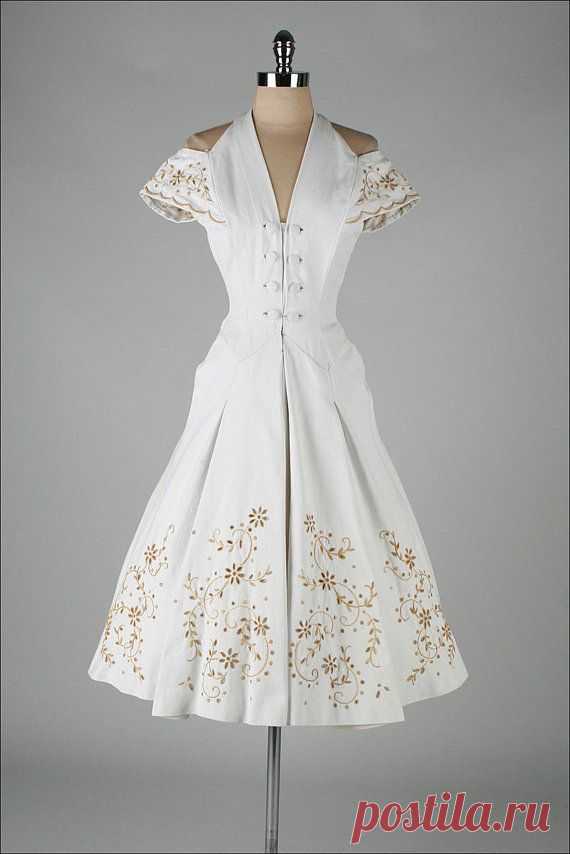 vintage dress- stunning - mcloveinstyle vintage dress- stunning