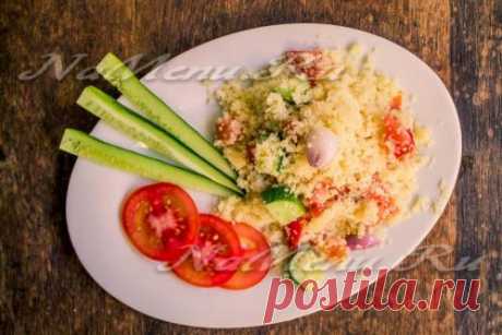 Постный плов из кускуса