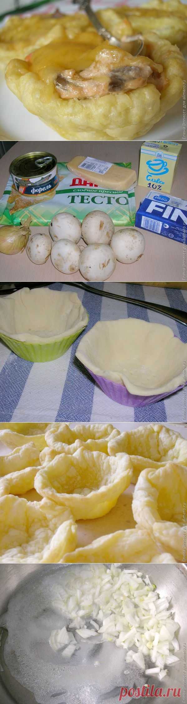 Жюльен из рыбы | Банк кулинарных рецептов