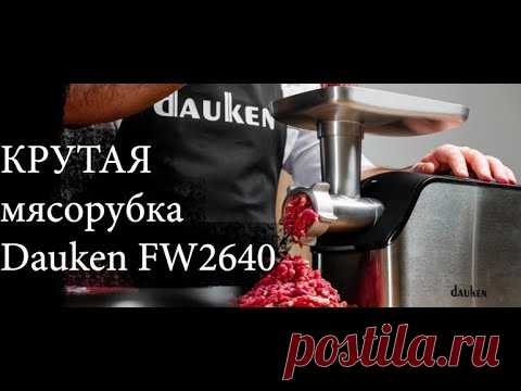 Крутая мясорубка Dauken FW2640 за 14000 руб - распаковка посылки с Озон, отзыв