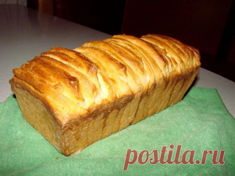 Итальянский молочный хлеб Аккордеон рецепт с фото пошагово - 1000.menu