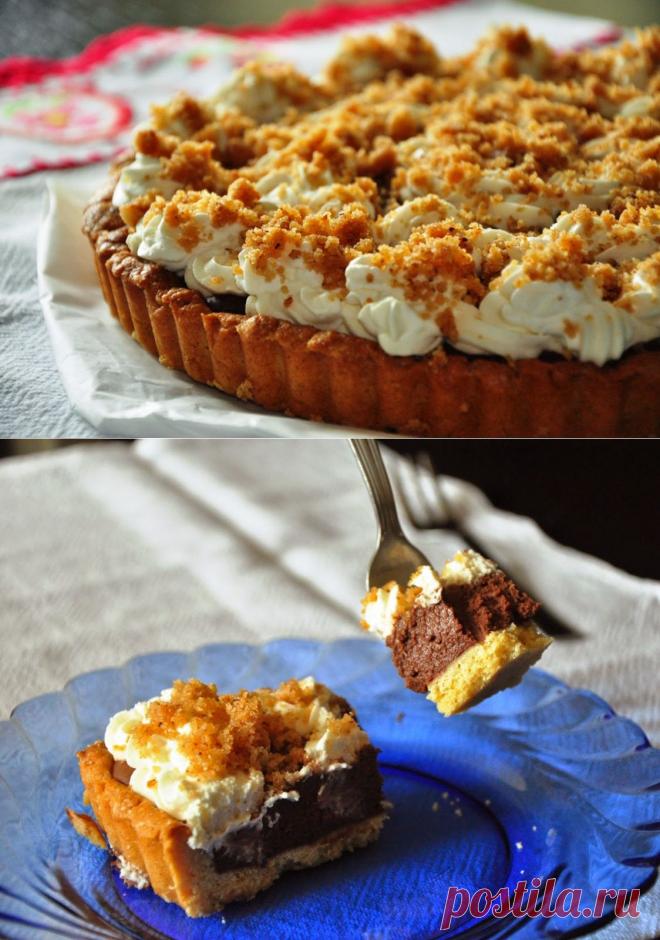 Lara's_Lazy_Kitchen: Тарт с шоколадным муссом (La crostata con mousse al cioccolato)