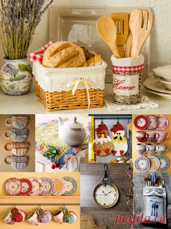 Мелочи для кухни своими руками: полезные кухонные аксессуары