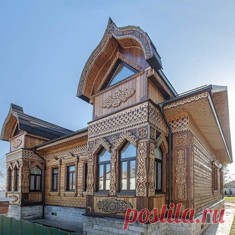 Русские наличники | Познавательно