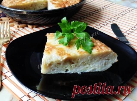 Бабка из лаваша, рецепт с фото.