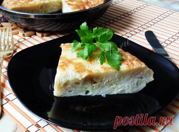 Бабка из лаваша, рецепт с фото.