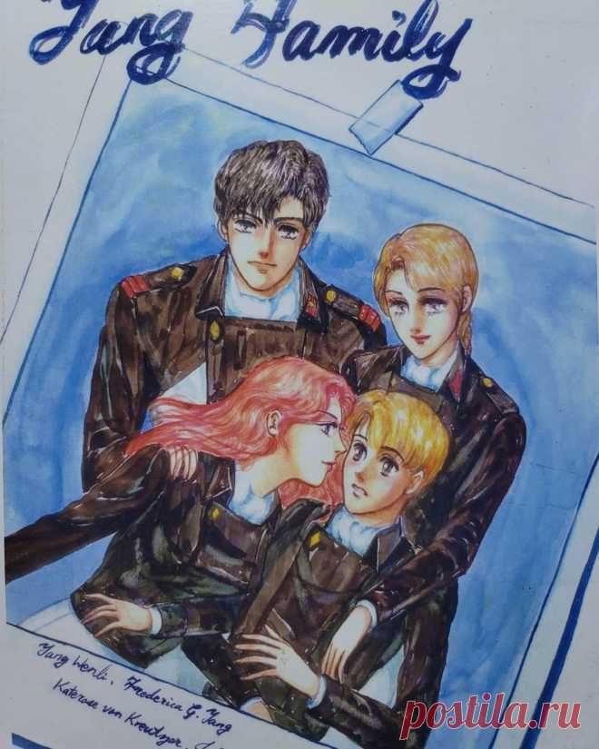 Photo by 鄭丞惠(J. Helios) on January 27, 2021. May be an anime-style image of 3 people and food.
