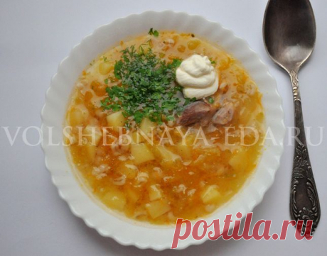 Вкусный рассольник от мамы