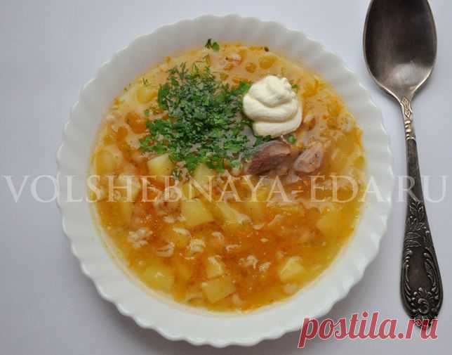 Вкусный рассольник от мамы