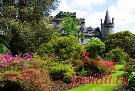 Inveraray Castle – интересный средневековый замок Шотландии | РОЗЫ