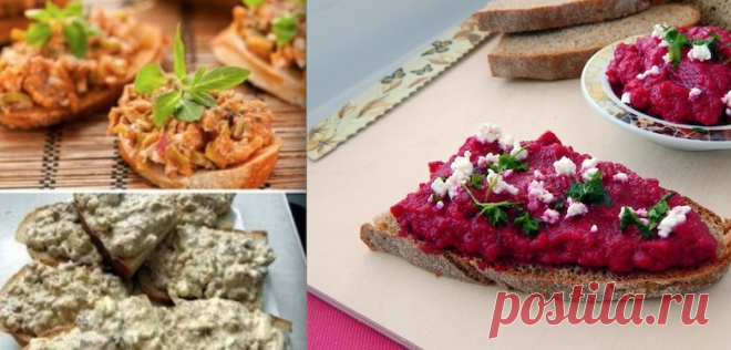 12 вкуснейших намазок на хлеб, которые подходят и для праздничного стола, и на будние В жизни бывают моменты, когда бутерброд — это лучший вариант перекуса.