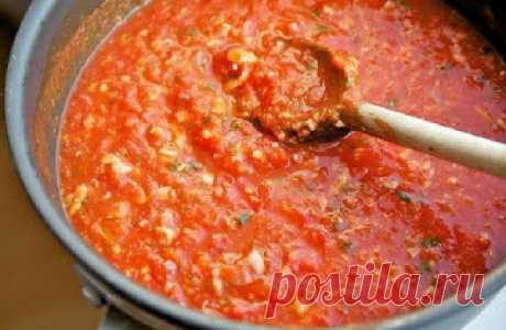 Самые вкусные рецепты: Соус Маринара