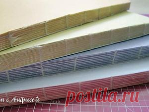 Изготовление блока для блокнота - Ярмарка Мастеров - ручная работа, handmade