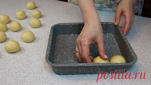 Pechemdoma.com | Булочки в сливочной заливке