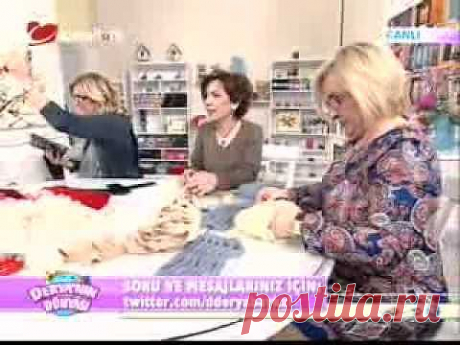 Видео-уроки по вязанию: Шапка и шарф с косами
