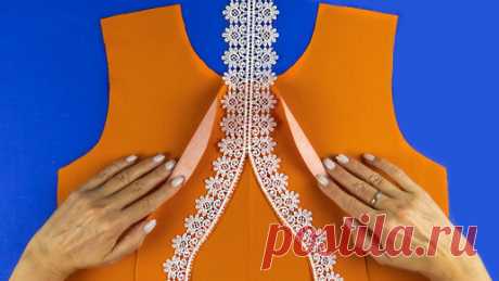 Отличные швейные советы и трюки при работе с кружевом. Техника быстрого шитья | Коллекция рукоделия | Дзен