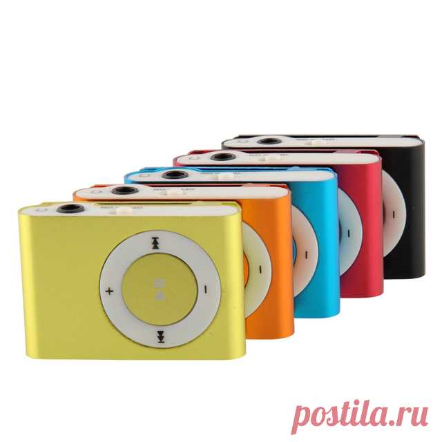 5 цветов выбрать Mini клип металл MP3 музыка плеер без микро SD tf карта shippingFree купить на AliExpress