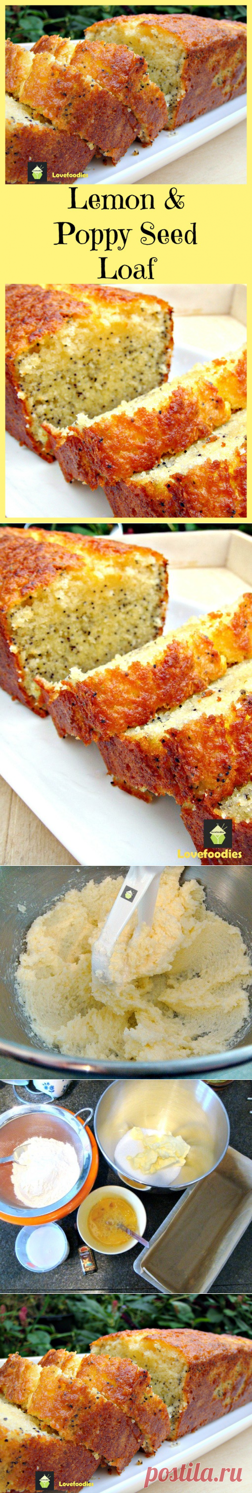 Lemon and Poppy Seed Loaf – Lovefoodies