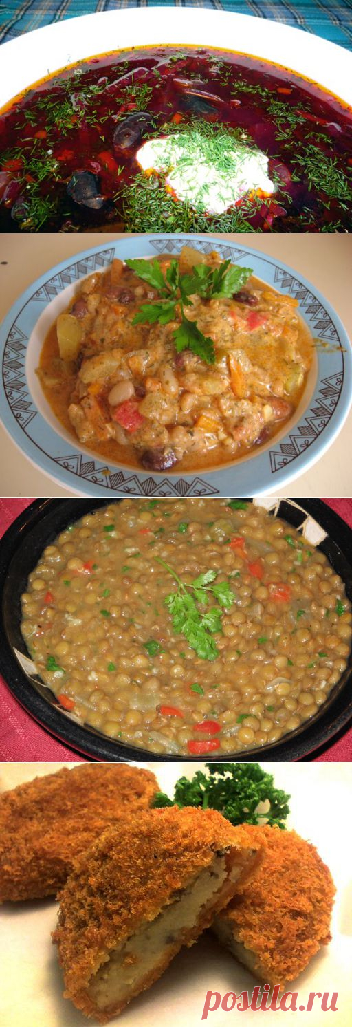Кулинарные рецепты с бобовыми: фасоль, горох, чечевица