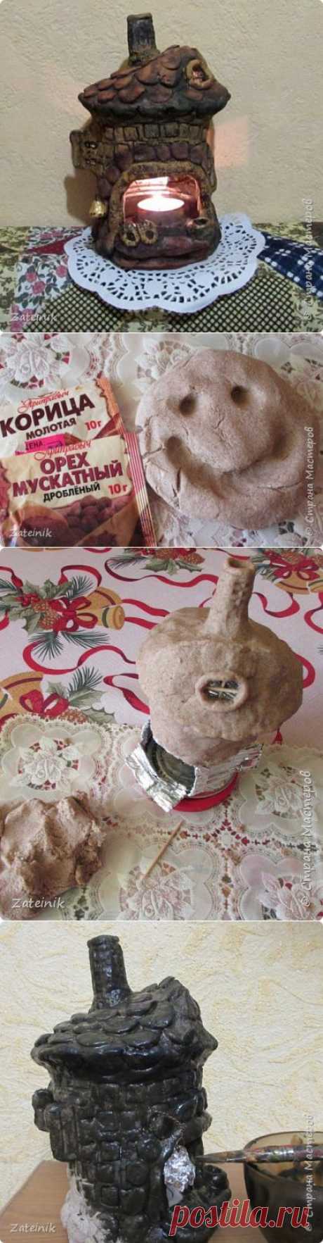 Ароматный домик подсвечник.
