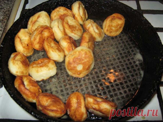 Жареные пельмени из картофельного теста | Подружки