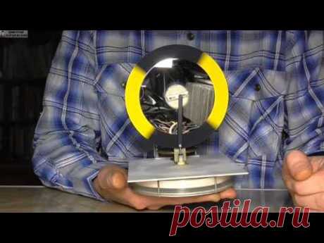 Двигатель Стирлинга из манометра (+гигрометр)